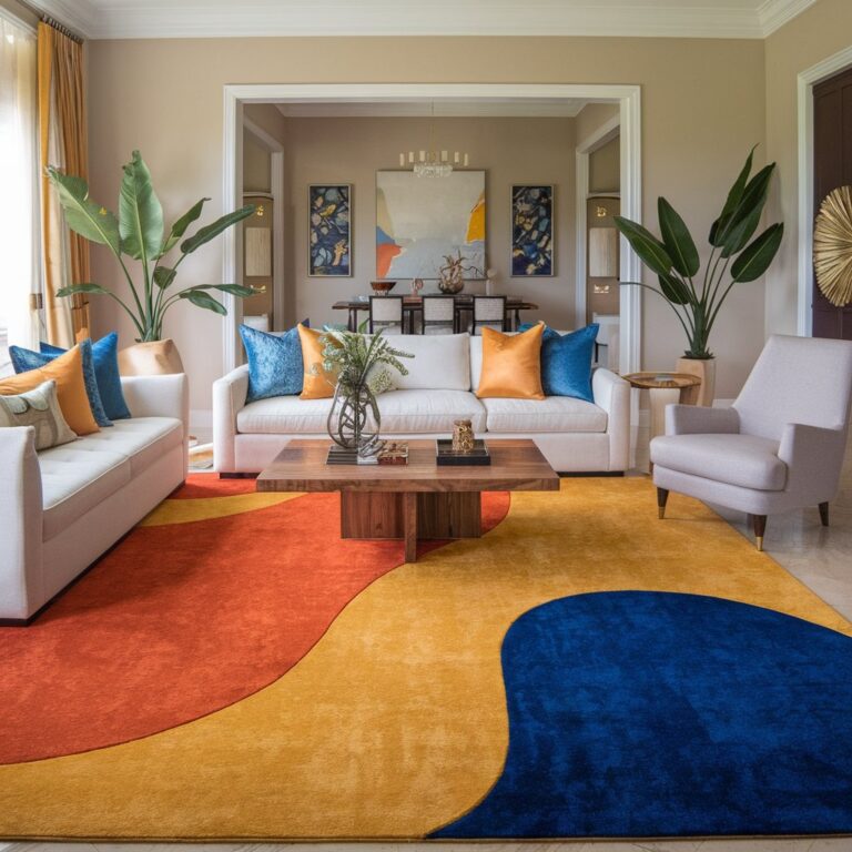 12 Stunning Living Room Rug Designs You’ll Fall in Love With