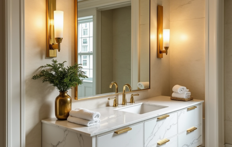 12 Trendy Bathroom Light Fixtures for a Luxurious Look