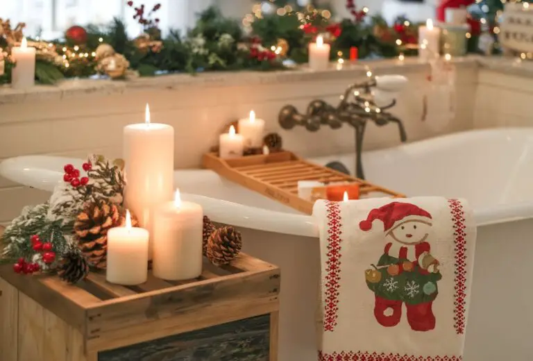 15 Festive Bathroom Christmas Decor Ideas To Spark Holiday Joy