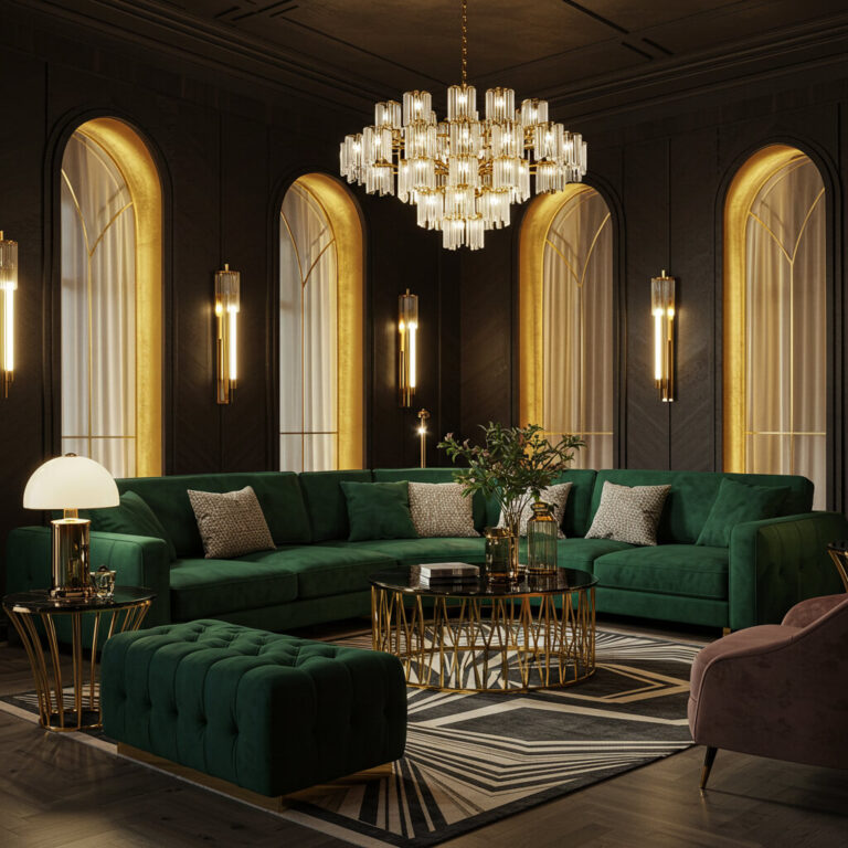 Art Deco Living Room