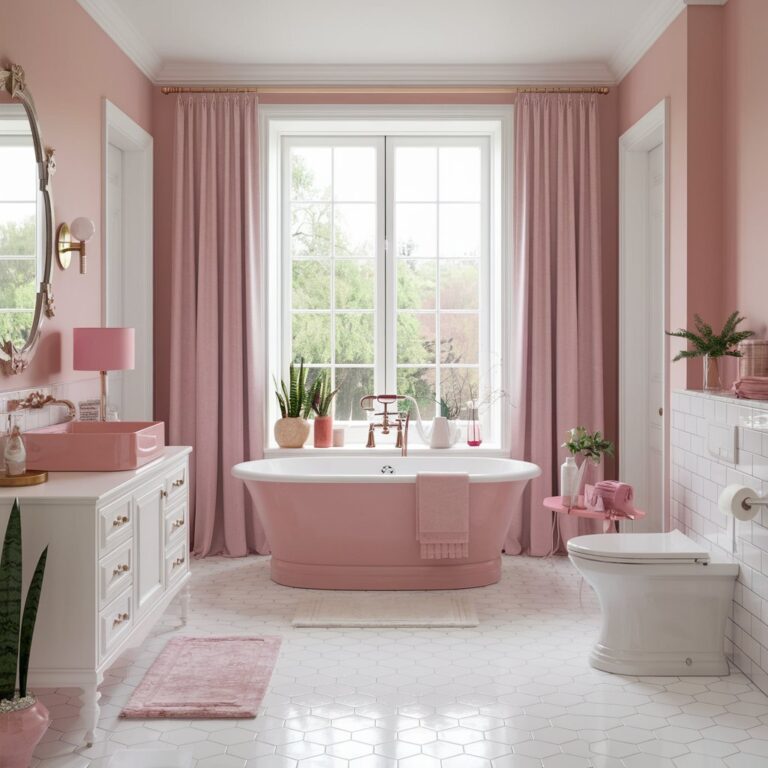 Elegant-Bathroom-with-Blush-Pink-White-Color-Combination