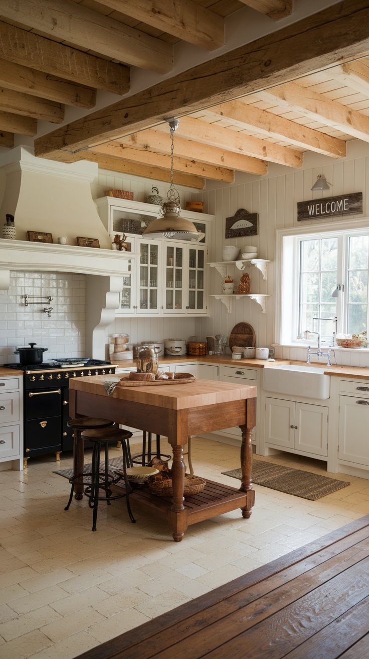 10 Charming Farmhouse Kitchen Design Ideas for a Timeless Look - Home ...