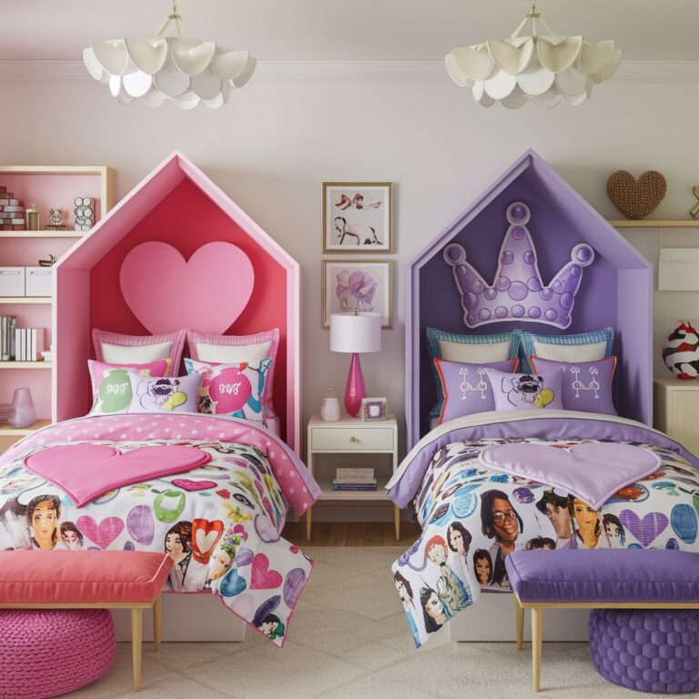 11 Stunning Shared Bedroom Ideas For Teen Girls - Home Decor Palace