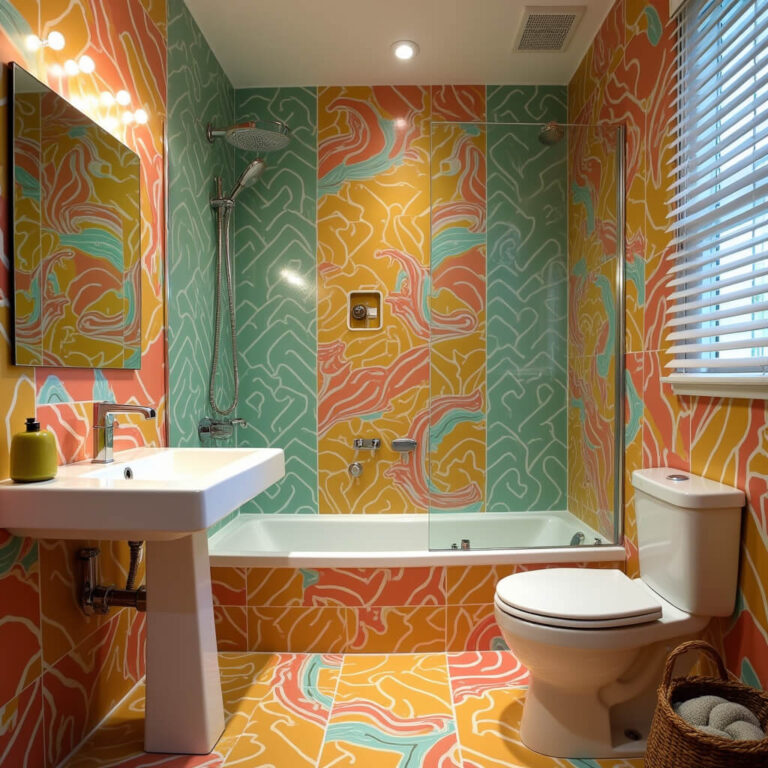 Are Patterned Tiles Right for Your Bathroom Here’s What You Need to Know! (4)