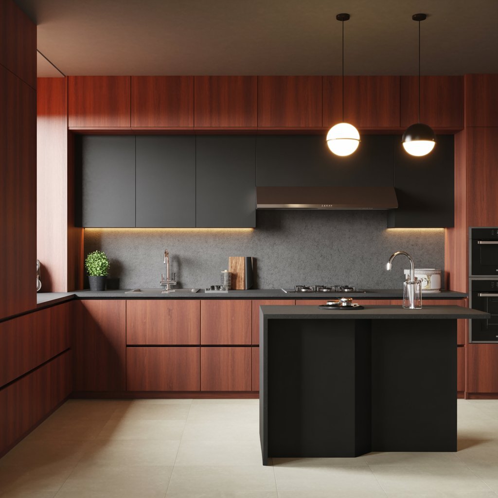 16 Stunning Kitchen Color Schemes That Make Cherry Cabinets Pop Cover Image