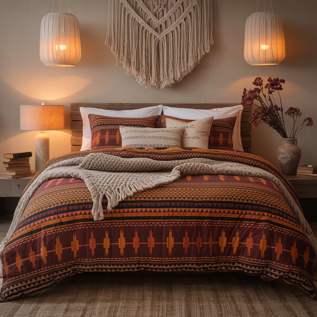 Boho Lighting Boho Bedding Bold Duvets & Quilts!