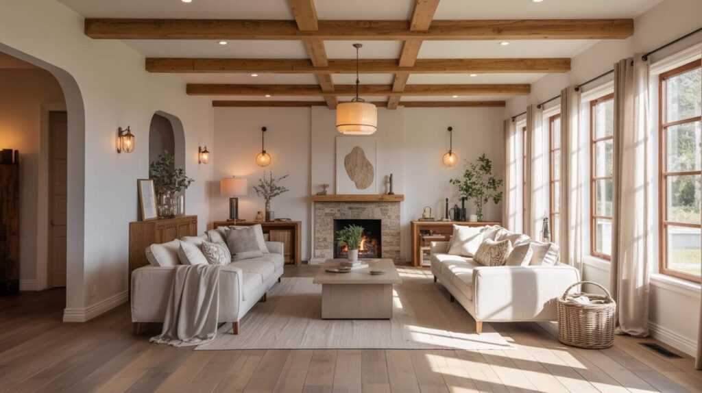 Exposed Wood Beams (Real or Faux!) (1)