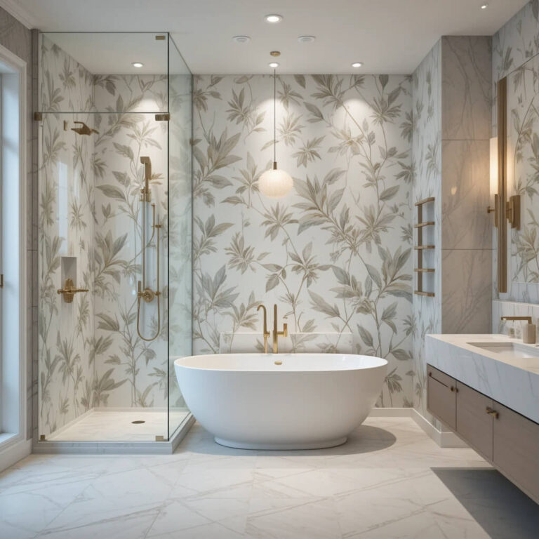 Unexpected Wallpaper (Even in the Shower!)