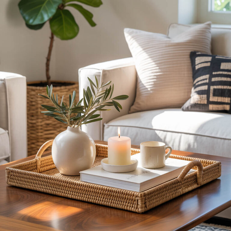 DIY Summer Tray Styling