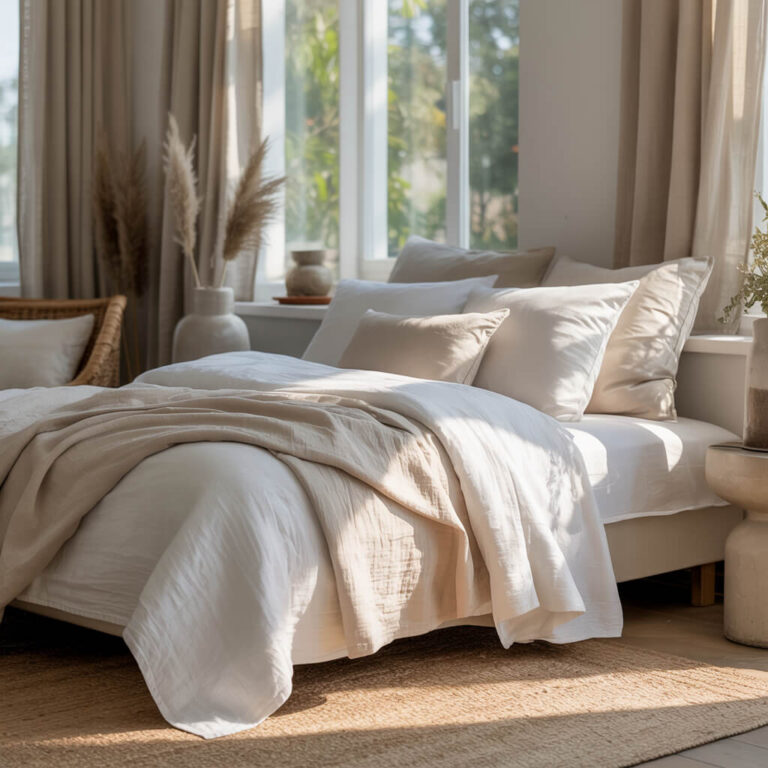 Keep Bedding Light and Breathable