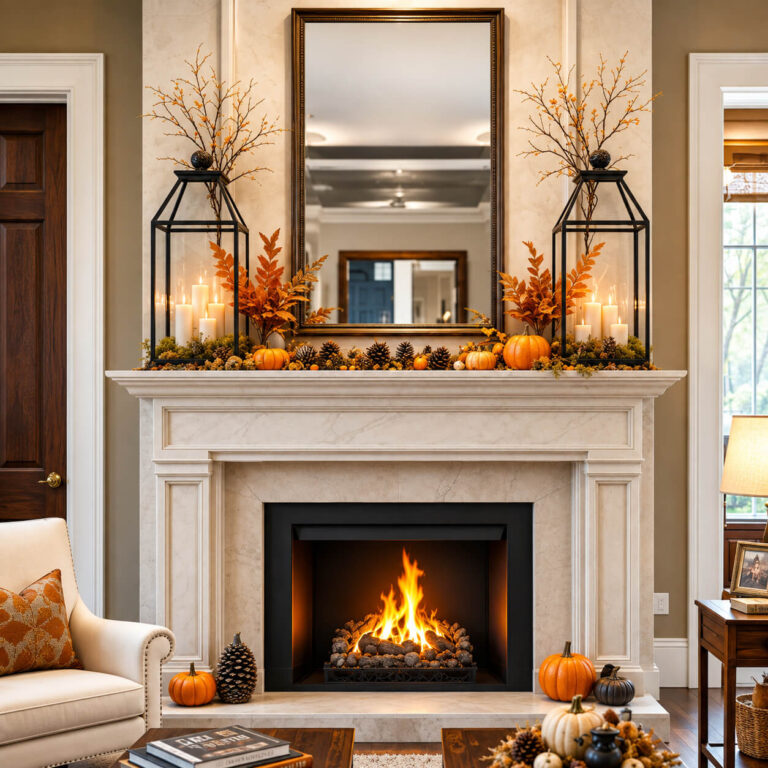 14 Halloween Mantel Decor Ideas That Steal The Show Cover Image