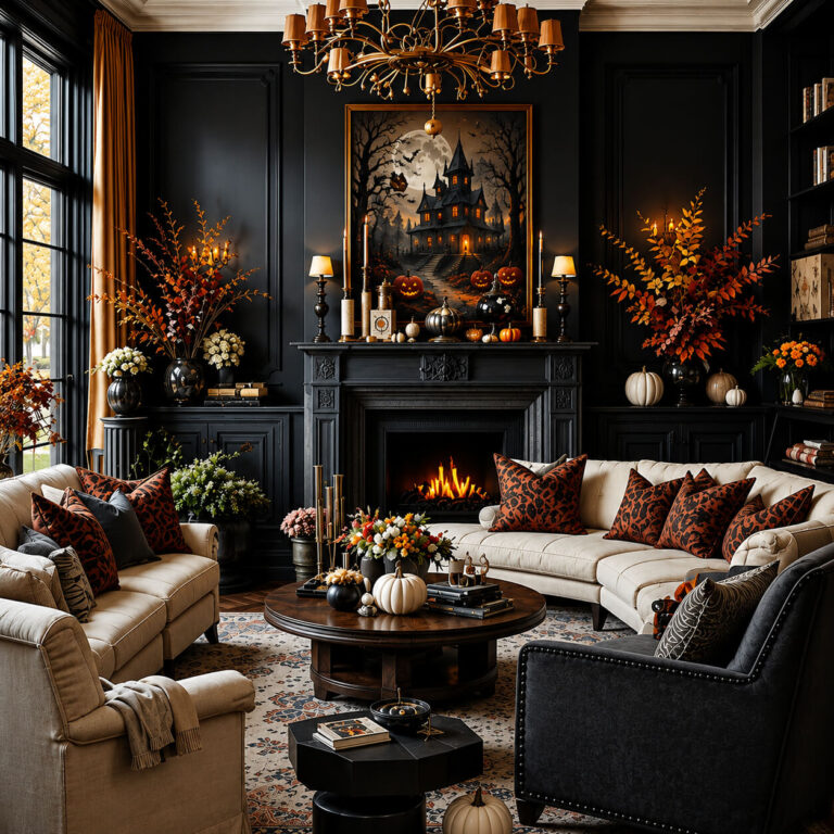 16 Halloween Living Room Decor Ideas That Are Spooky Without Looking Cheap Cover Image