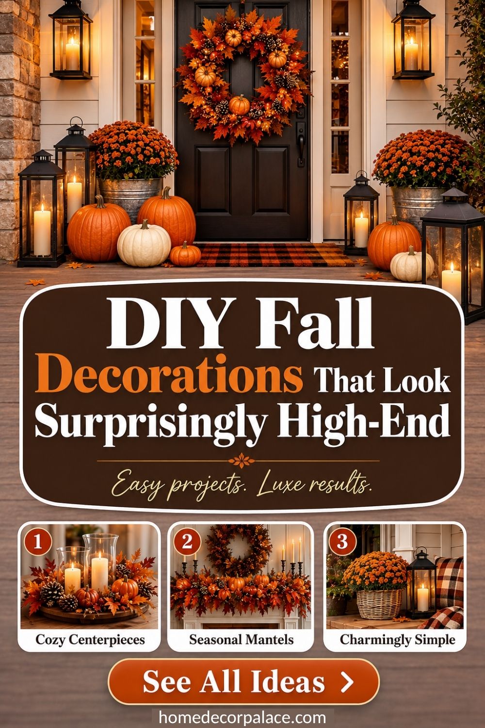 DIY Fall Decorations That Look Surprisingly High-End