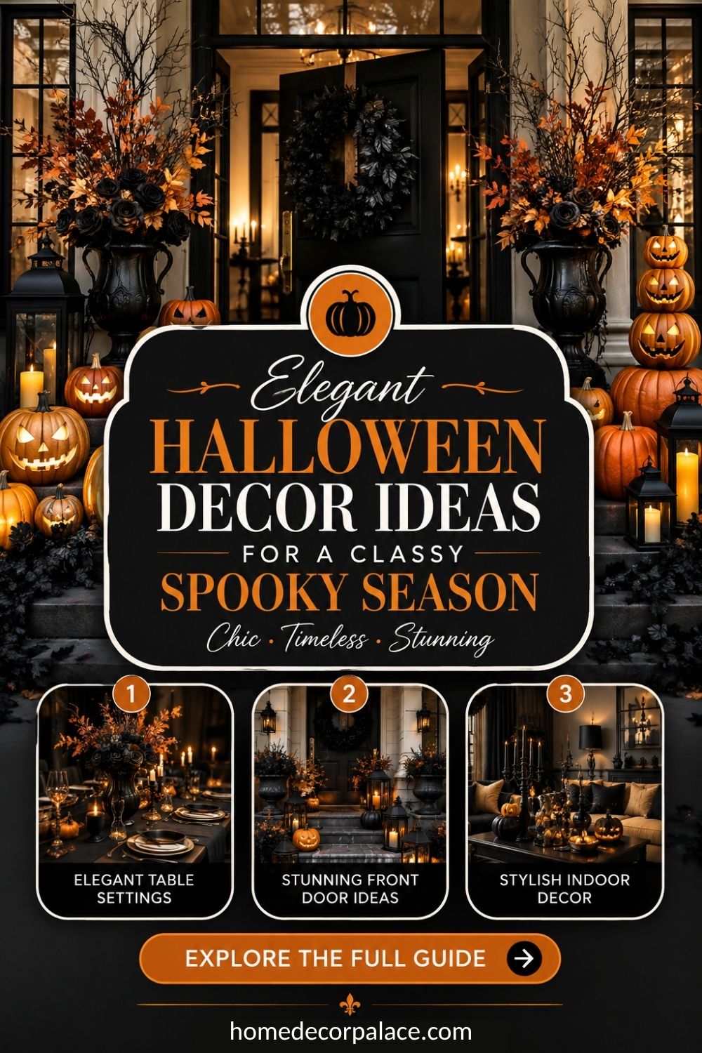 Elegant Halloween Decor Ideas For A Classy Spooky Season