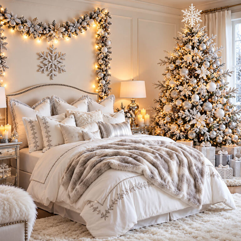 16 Cozy Christmas Bedroom Decor Ideas That Make Bedtime Feel More Magical Cover Image
