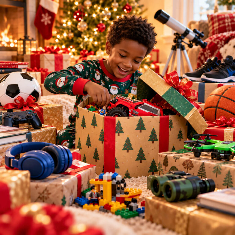 How to Find a Christmas Gift for a Boy Based on His Favorite Activities Cover Image